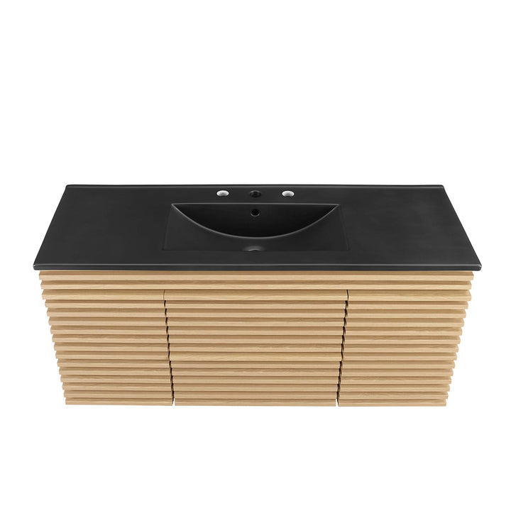 Refine 48" Wall-Mount Bathroom Vanity