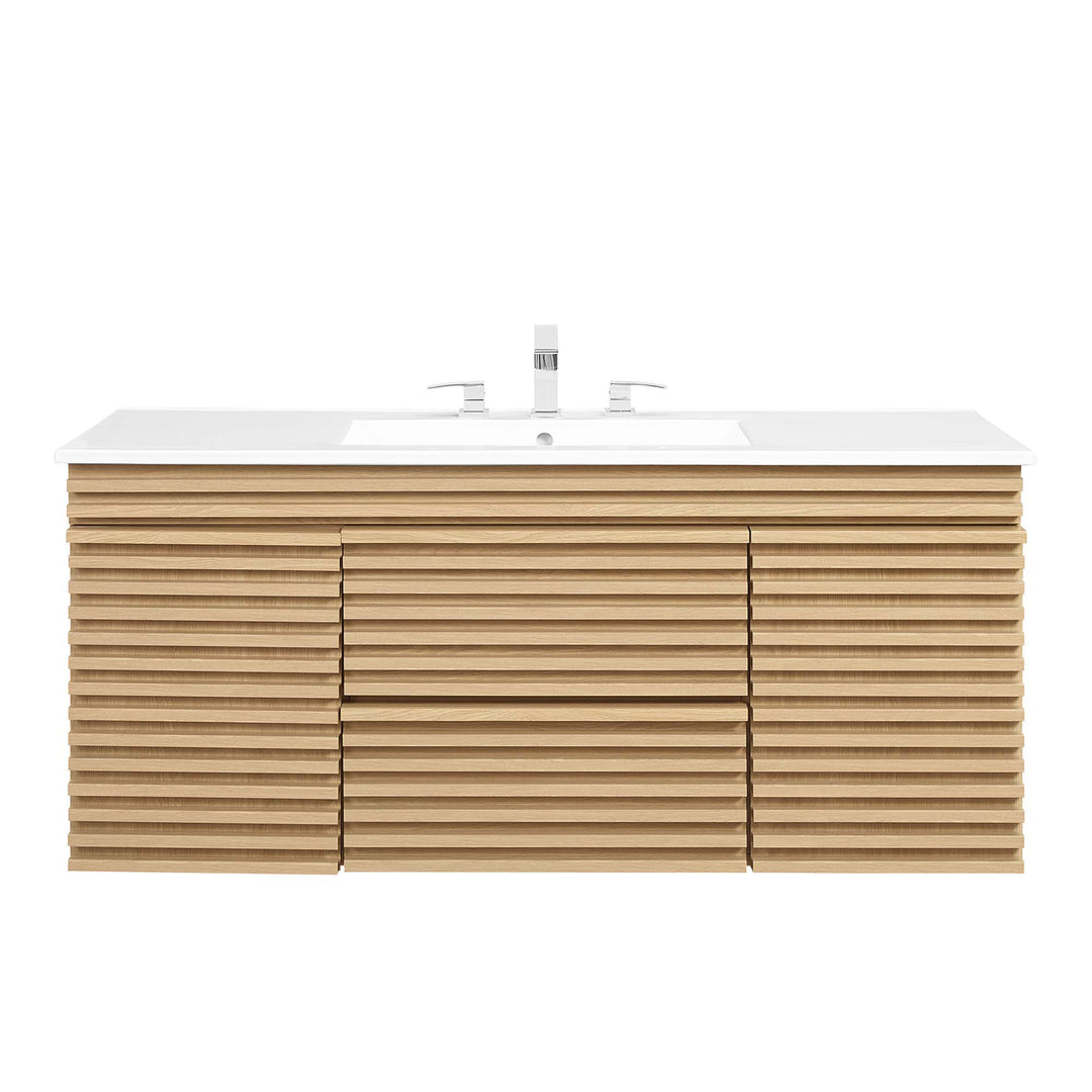 Refine 48" Wall-Mount Bathroom Vanity