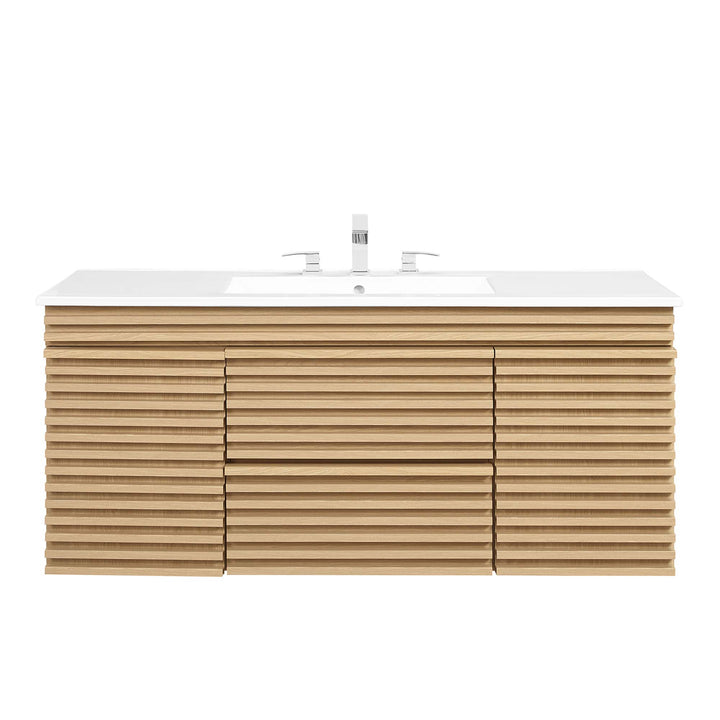 Refine 48" Wall-Mount Bathroom Vanity