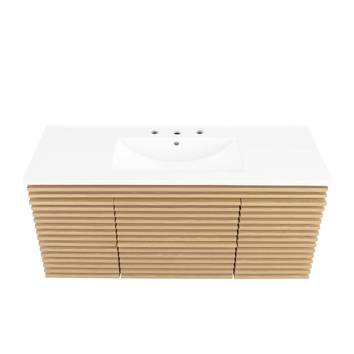 Refine 48" Wall-Mount Bathroom Vanity