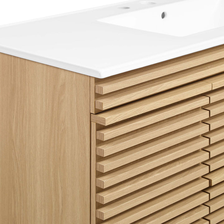 Refine 48" Wall-Mount Bathroom Vanity