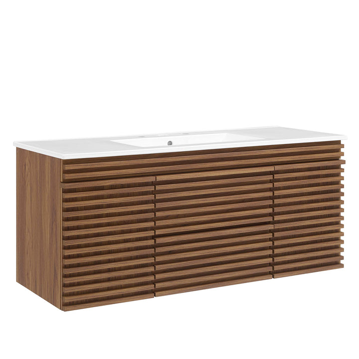 Refine 48" Wall-Mount Bathroom Vanity