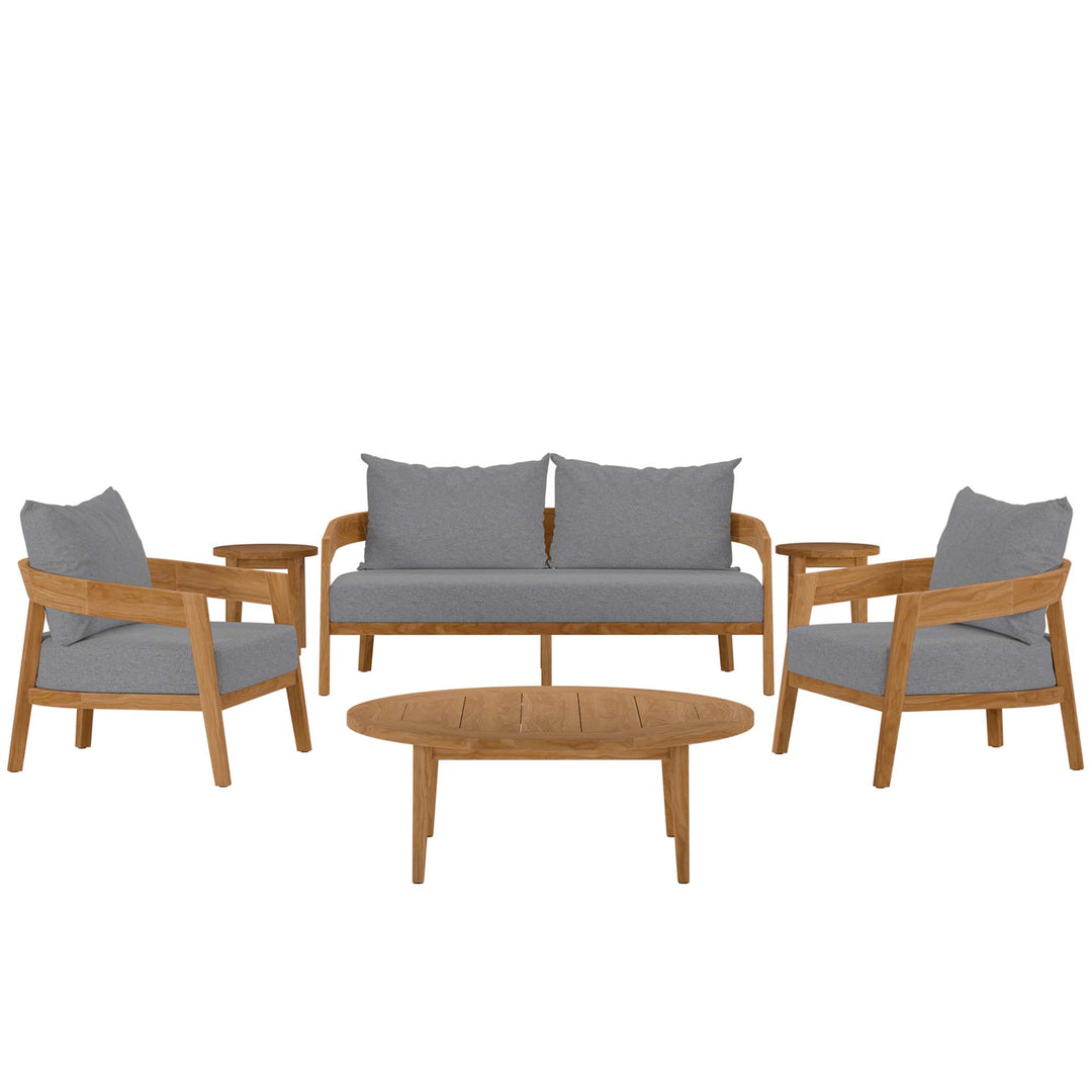 Brisbane 6-Piece Teak Terrace Set