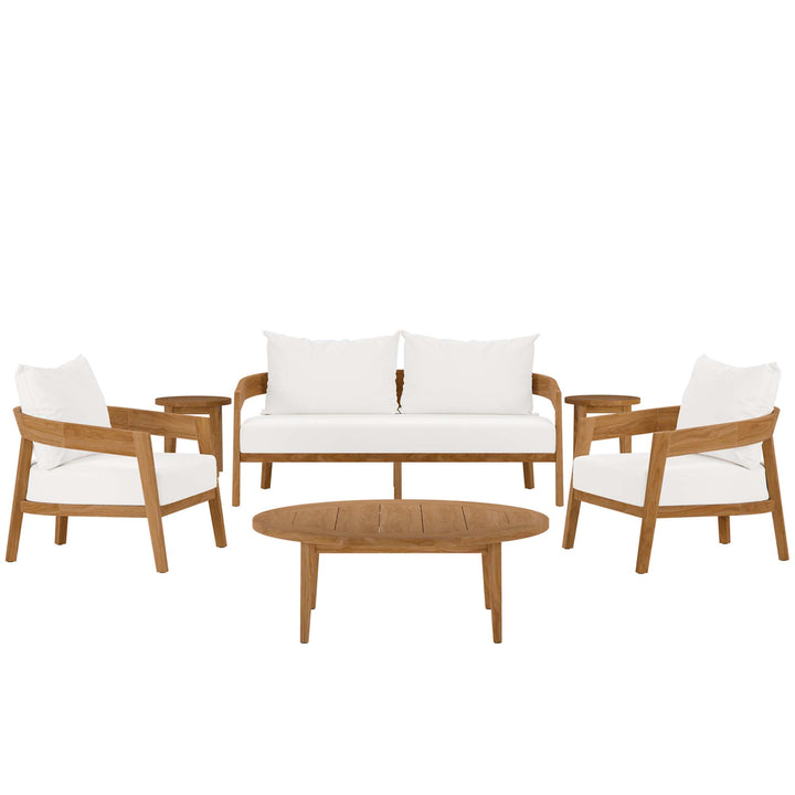 Brisbane 6-Piece Teak Terrace Set