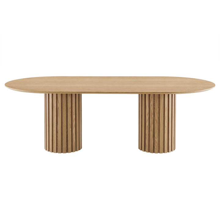 Sienna 95" Oval Dining Table