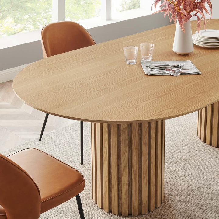 Sienna 95" Oval Dining Table