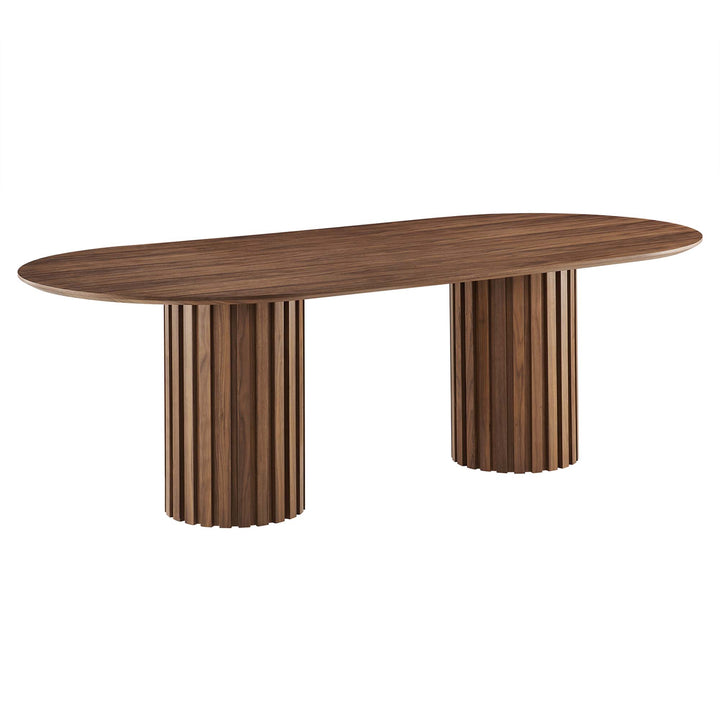 Sienna 95" Oval Dining Table