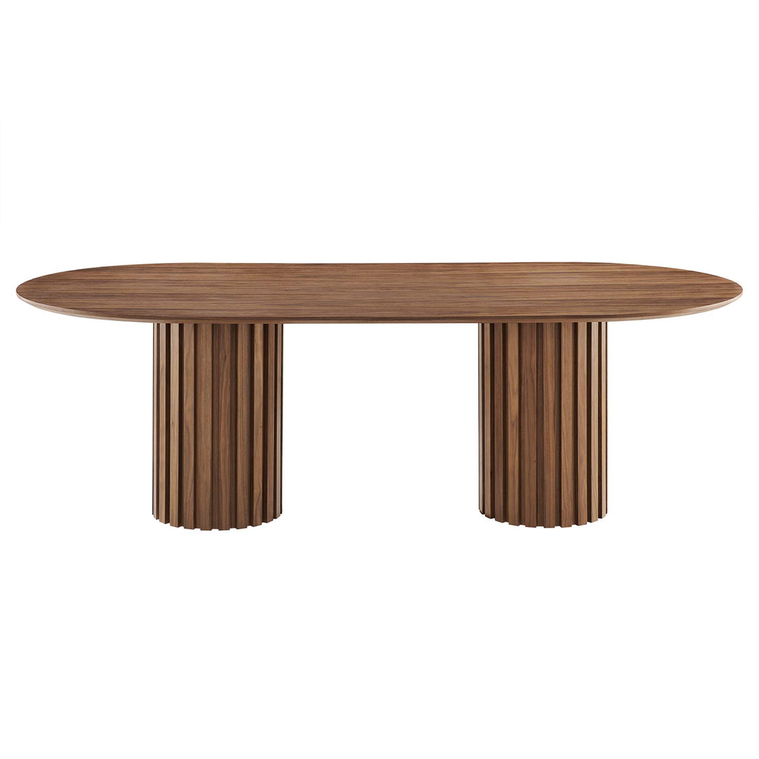 Sienna 95" Oval Dining Table