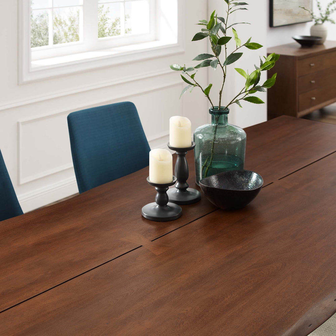 Valor 96" Live Edge Acacia Wood Dining Table