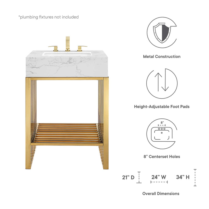 Glimmer 24" Bathroom Vanity