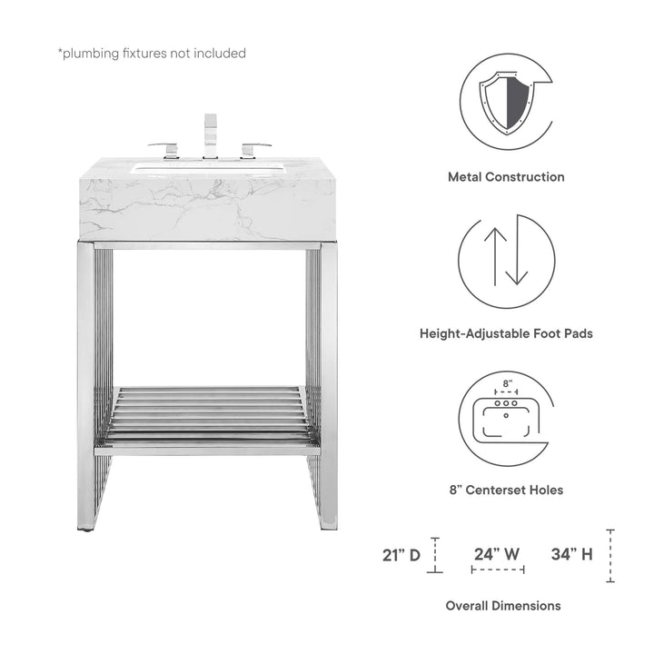 Glimmer 24" Bathroom Vanity