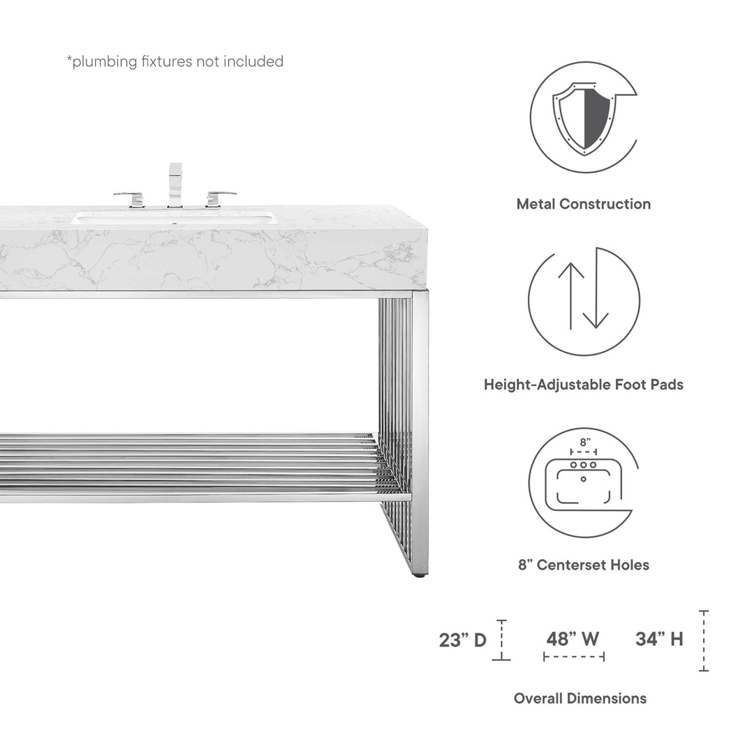 Gleam 48" Bathroom Vanity