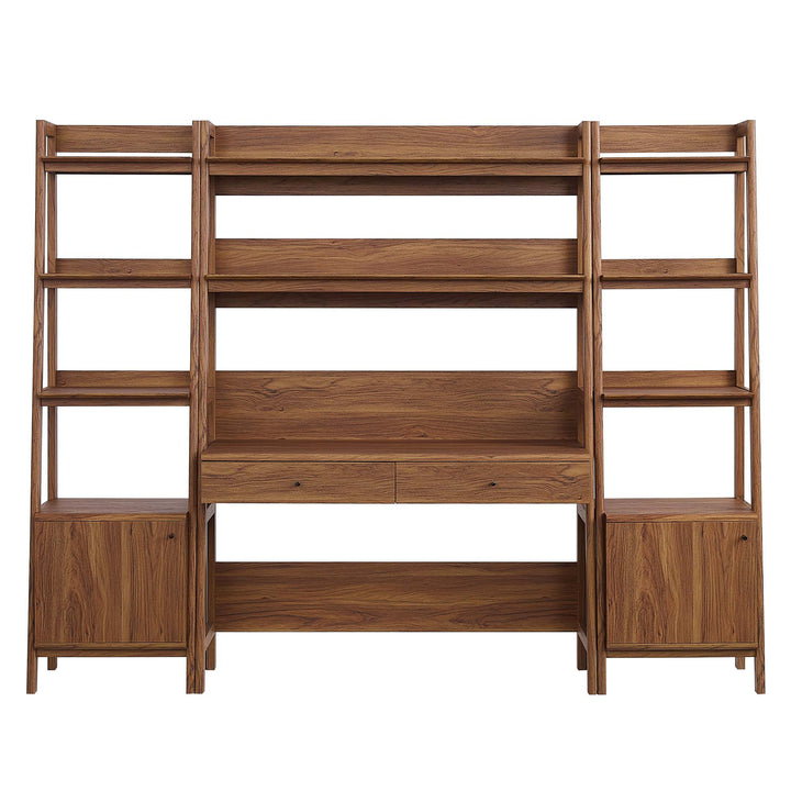 Baxter 3-Piece Workstation and Bookcase