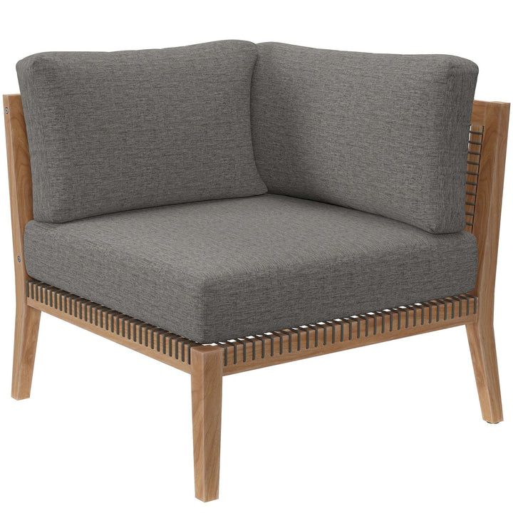 Cypress Outdoor Patio Teak Wood Couch