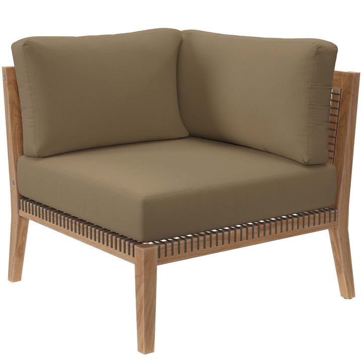 Cypress Outdoor Patio Teak Wood Couch