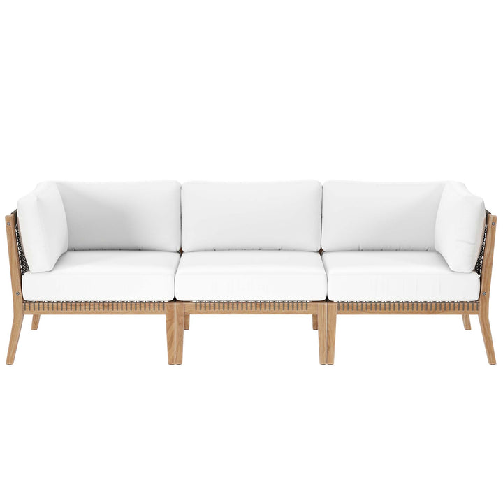 Cypress Outdoor Patio Teak Wood Couch