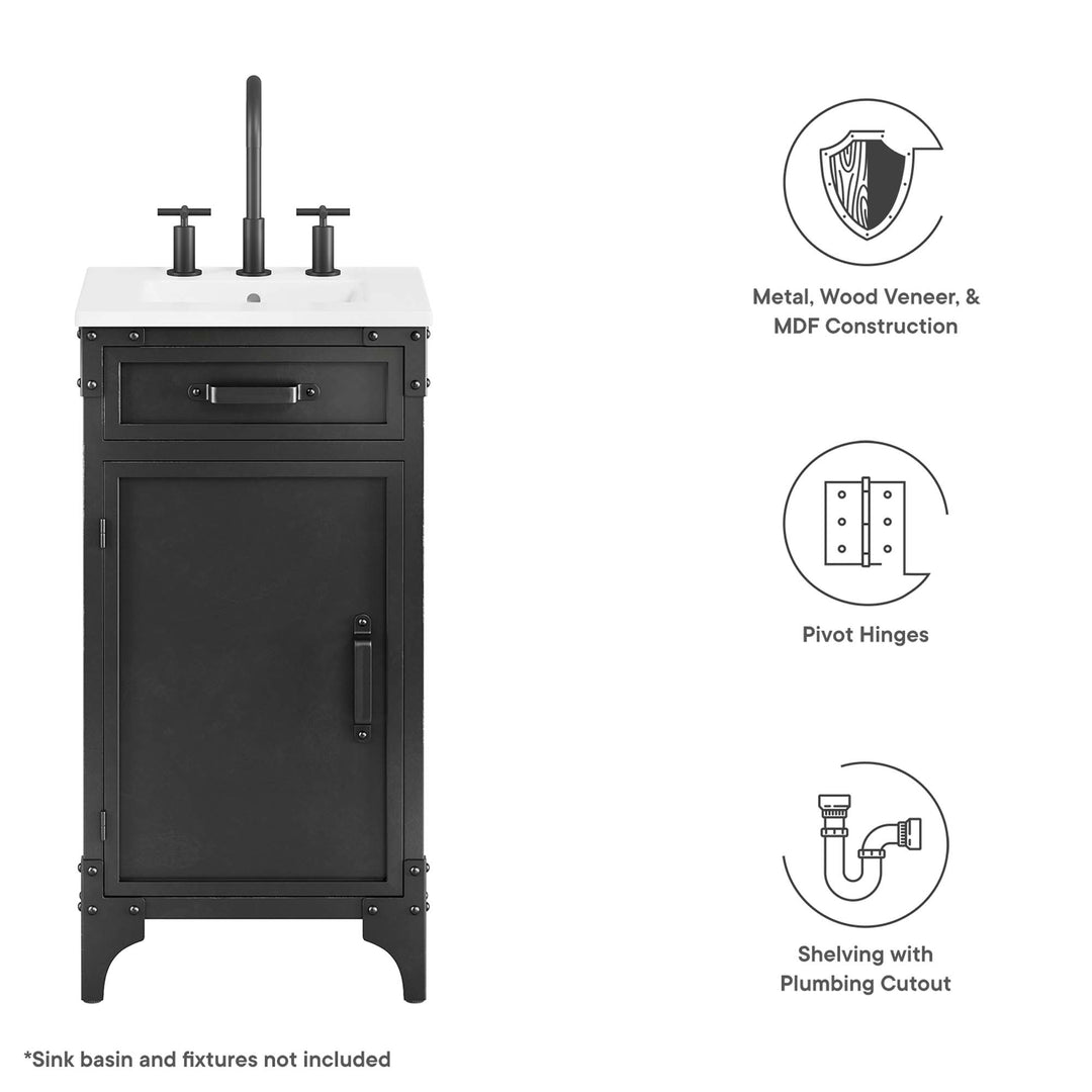 Steadfast 18" Bathroom Vanity Cabinet