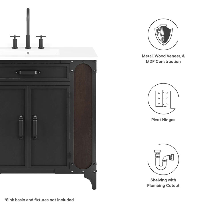 Streamline 36" Bathroom Vanity Cabinet