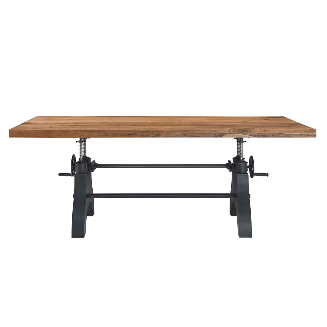 Grandeur 96" Gear Adjustable Height Dining and Conference Table