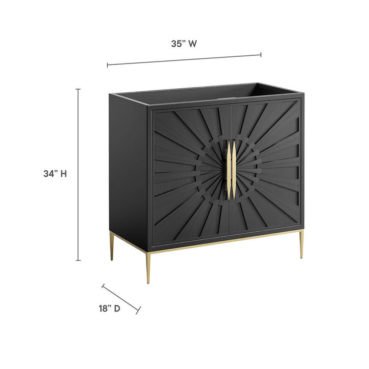 Ascend 36" Bathroom Vanity Cabinet