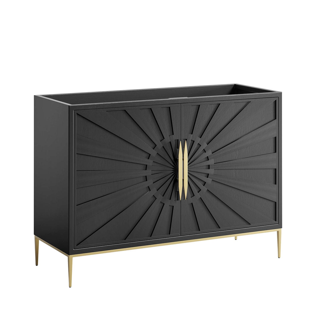 Aspire 48" Dual or Solo Sink Ready Bathroom Vanity Cabinet