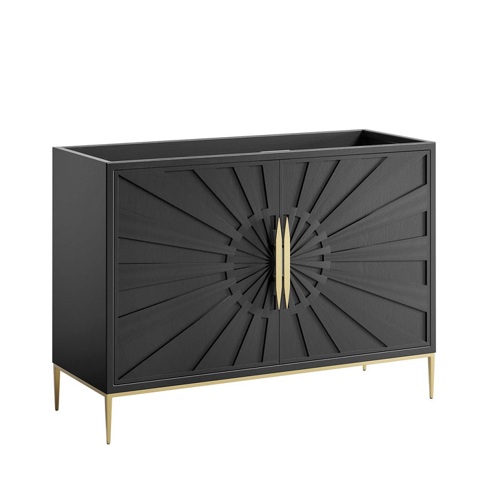 Aspire 48" Dual or Solo Sink Ready Bathroom Vanity Cabinet