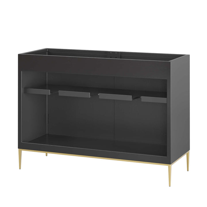 Aspire 48" Dual or Solo Sink Ready Bathroom Vanity Cabinet
