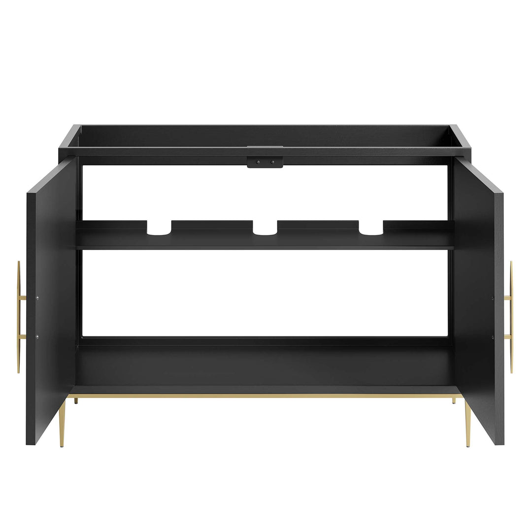 Aspire 48" Dual or Solo Sink Ready Bathroom Vanity Cabinet