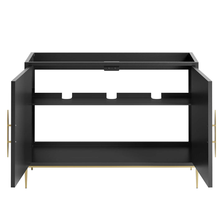 Aspire 48" Dual or Solo Sink Ready Bathroom Vanity Cabinet