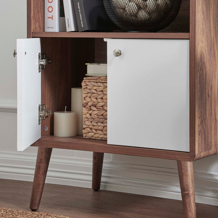 Timeless Design Curio Bookshelf