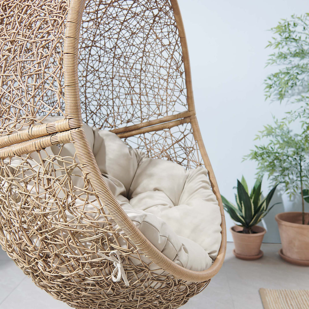 Eclipse Outdoor Patio Rattan Swing Chair