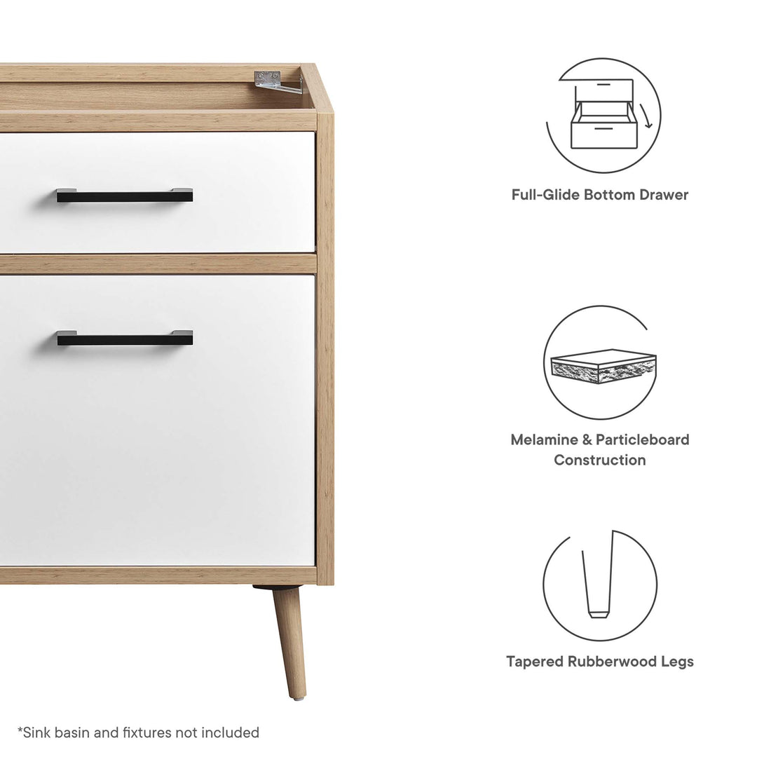 Maverick 24" Bath Vanity Cabinet Sinkless