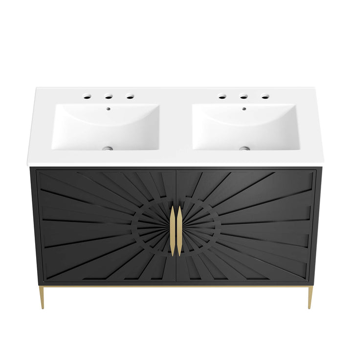 Arise 48" Double Sink Bathroom Vanity