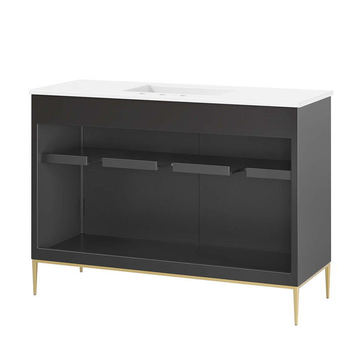 Arise 48" Double Sink Bathroom Vanity