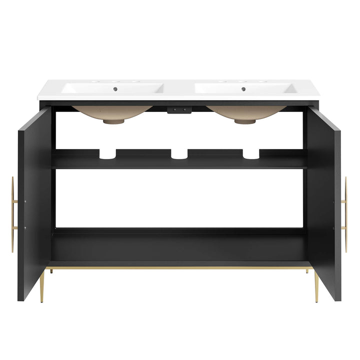 Arise 48" Double Sink Bathroom Vanity