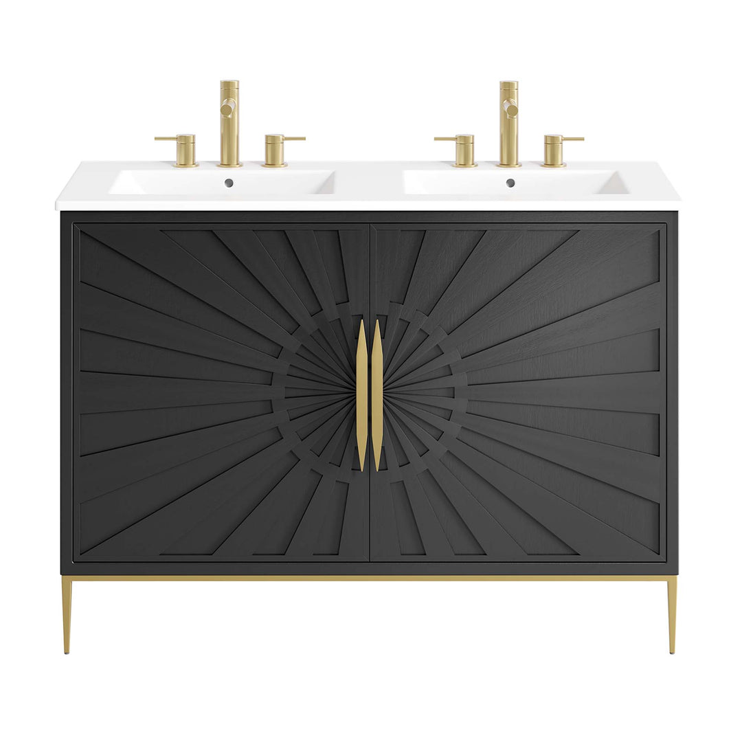 Arise 48" Double Sink Bathroom Vanity