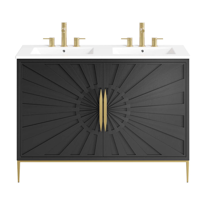 Arise 48" Double Sink Bathroom Vanity