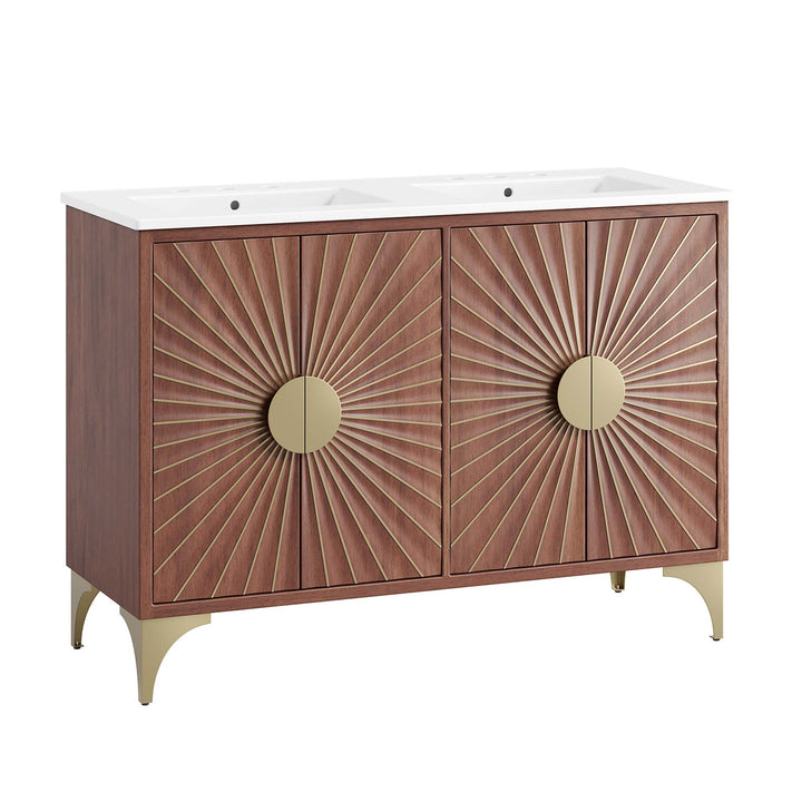 Daybreak 48" Double Sink Bathroom Vanity