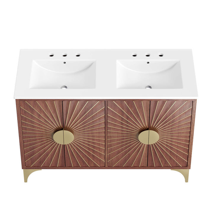Daybreak 48" Double Sink Bathroom Vanity