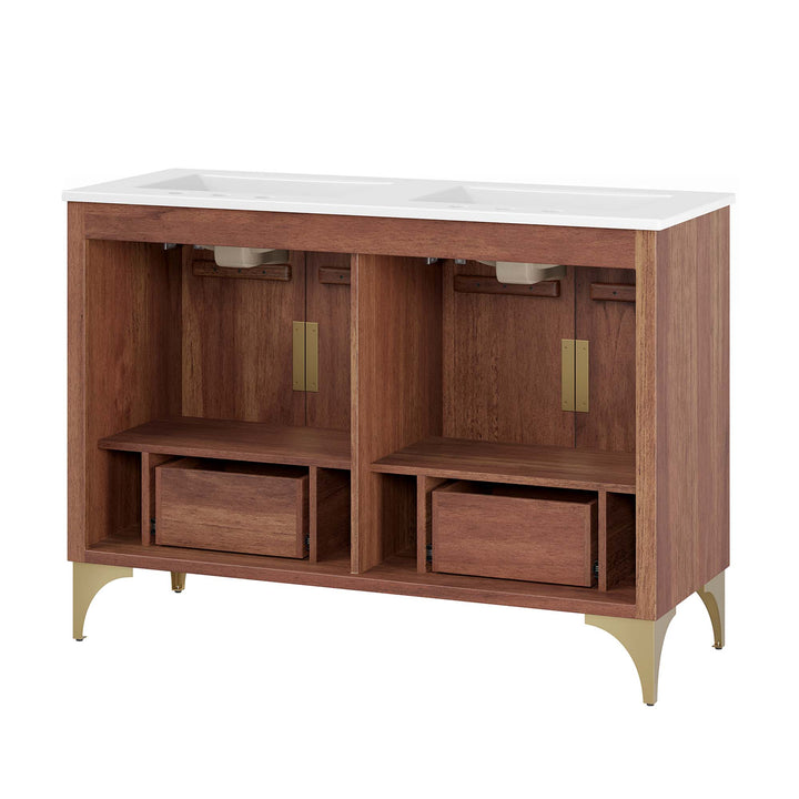 Daybreak 48" Double Sink Bathroom Vanity