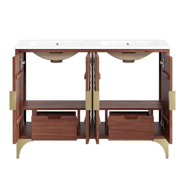 Daybreak 48" Double Sink Bathroom Vanity