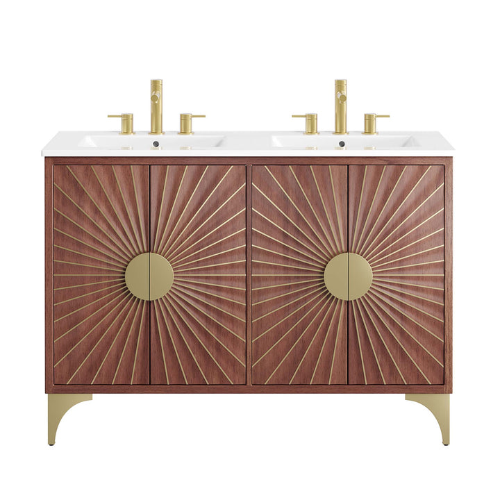 Daybreak 48" Double Sink Bathroom Vanity