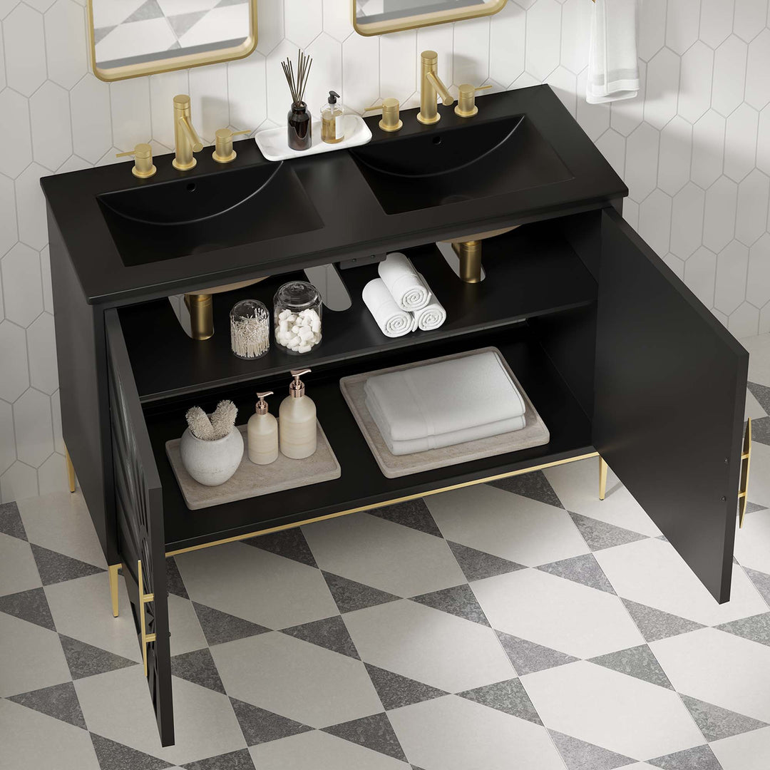 Aspire 48" Double Sink Bathroom Vanity