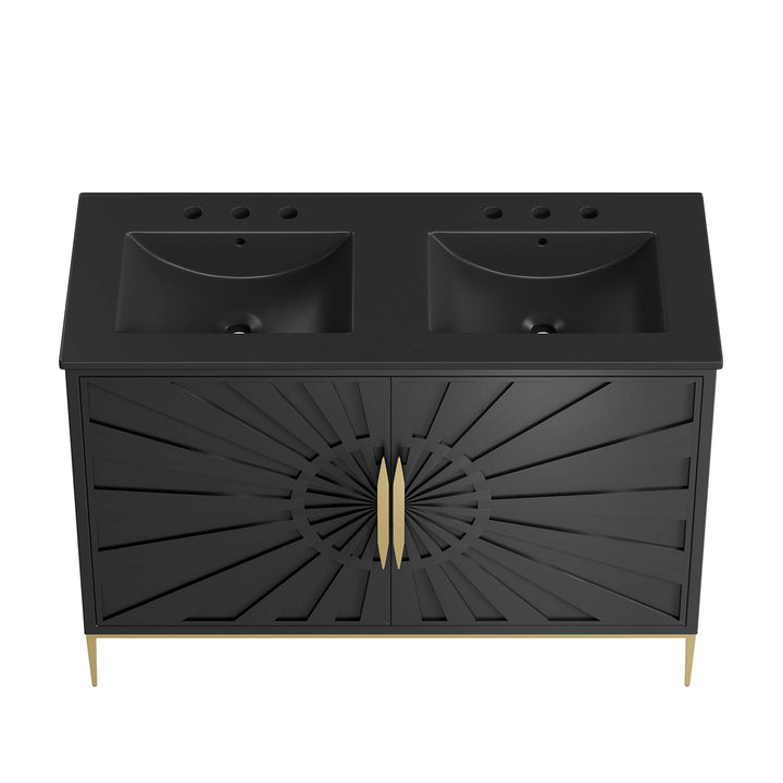 Aspire 48" Double Sink Bathroom Vanity