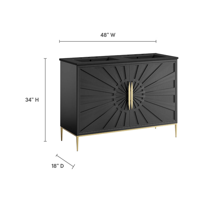 Aspire 48" Double Sink Bathroom Vanity
