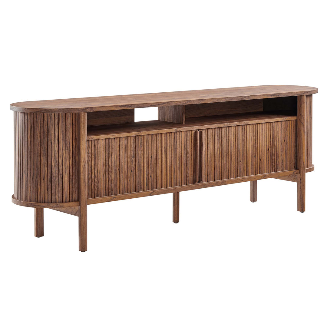 Crescent 71" Curved TV Stand