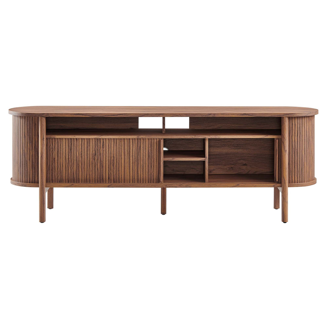 Crescent 71" Curved TV Stand