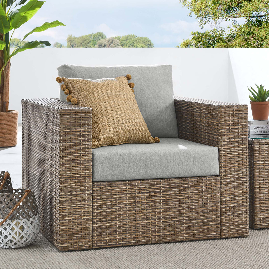 Cozy Outdoor Patio Armchair