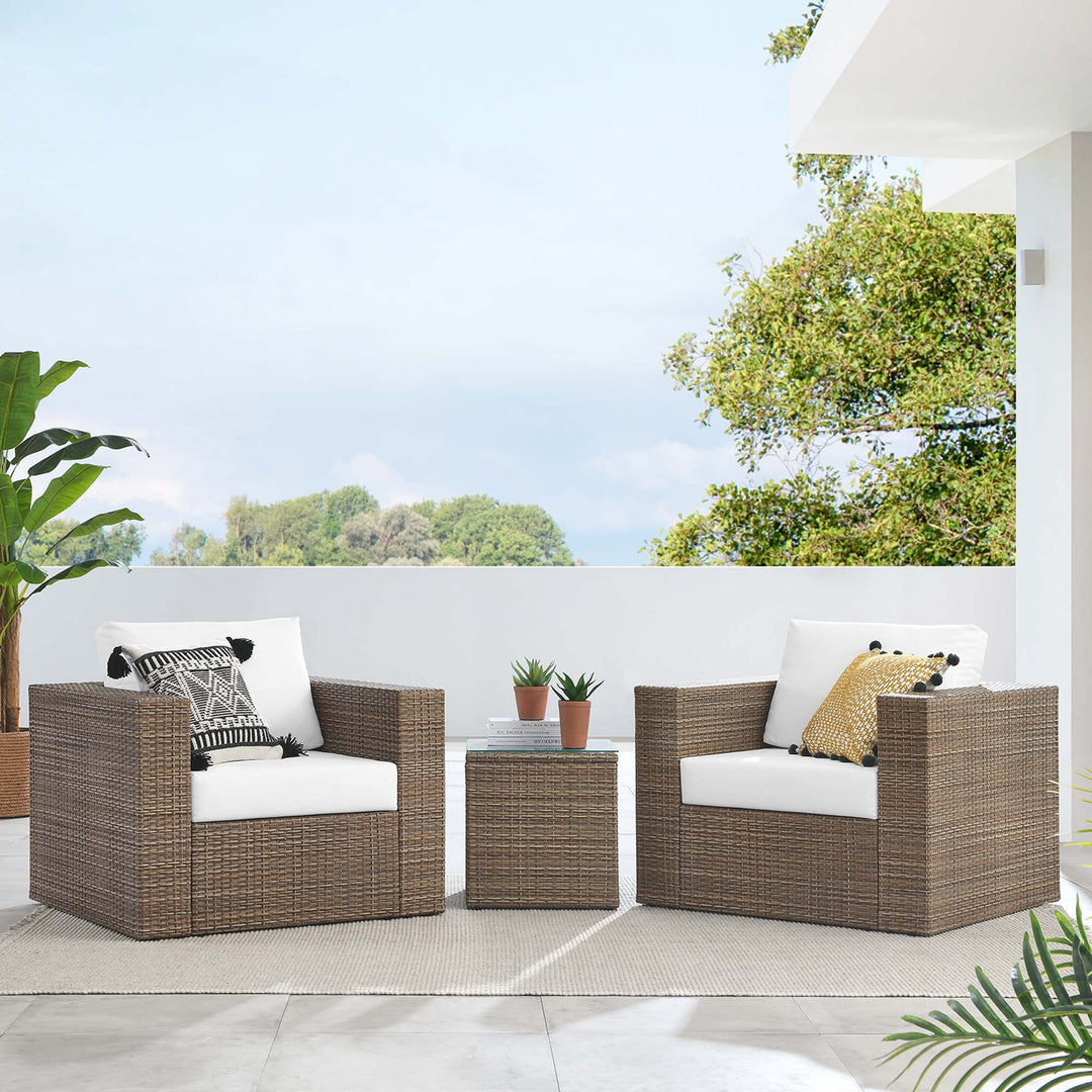 Confluence 3-Piece Outdoor Patio Furniture Set