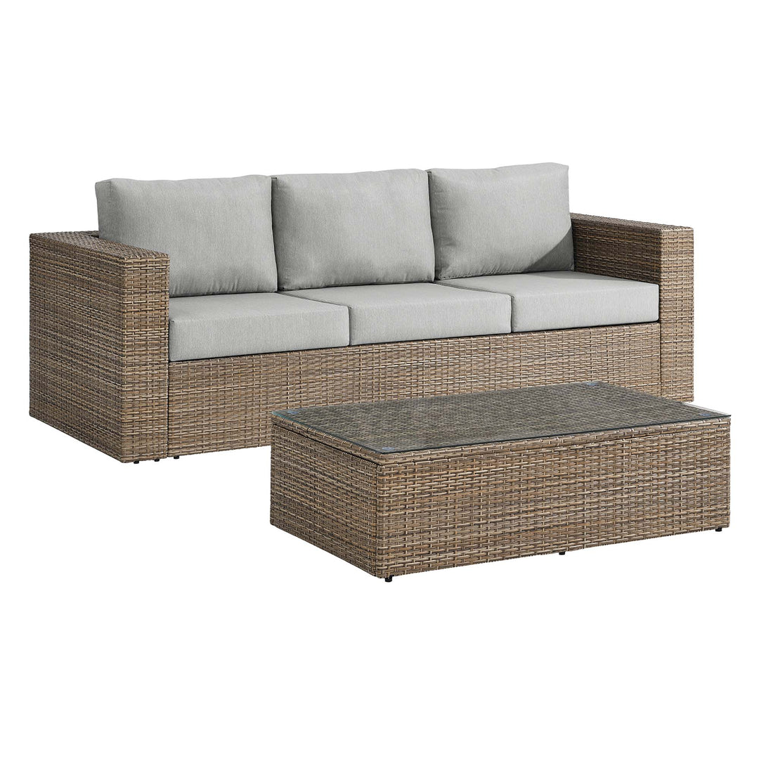 Concord 2-Piece Outdoor Patio Furniture Set